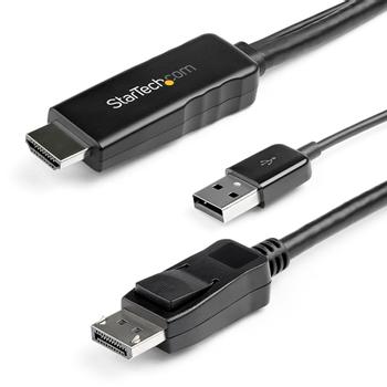 STARTECH StarTech.com HDMI to DisplayPort 4K Cable Adapter (HD2DPMM2M)