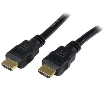 StarTech 0.5 High Speed HDMI Cable - Ultra HD 4k x 2k HDMI Cable M/M - HDMI-kabel - HDMI (hann) til HDMI (hann) - 50 cm - skjermet - svart (HDMM50CM)
