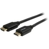 StarTech 6ft (2m) Premium Certified HDMI 2.0 Cable with Ethernet, High Speed Ultra HD 4K 60Hz HDMI Cable HDR10, HDMI Cord (Male/ Male Connectors),  For UHD Monitors, TVs, Displays - Durable HDMI Cable - HDMI-kab (HDMM2MP)