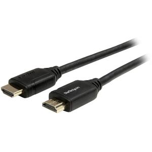 STARTECH 2m 36 ft Premium High Speed HDMI Cable with Ethernet - 4K 60Hz - HDMI med Ethernet-kabel - 2 m (HDMM2MP)