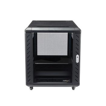 STARTECH 12U 36in Knock-Down Server Rack Cabinet with Casters (RK1236BKF)