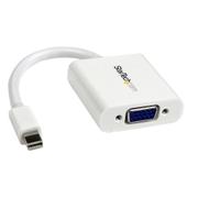 STARTECH Mini DisplayPort to VGA Video Adapter Converter - White