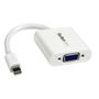 STARTECH Mini DisplayPort to VGA Video Adapter Converter - White