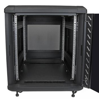 STARTECH 12U 36in Knock-Down Server Rack Cabinet with Casters (RK1236BKF)