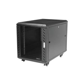 STARTECH 12U 36in Knock-Down Server Rack Cabinet with Casters (RK1236BKF)