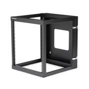 STARTECH 12U HINGED WALLMOUNT OPEN FRAME RACK CABINET - SERVER RACK RACK