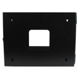 StarTech 6U Hinged Open Frame Wall Mount Network Rack - 4-Post 22" Depth Swing Out Computer Equipment Rack - 110lbs capacity (RK619WALLOH) - rack - 6U (RK619WALLOH)