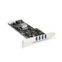 STARTECH 4Port PCIe USB 3.0 Controller Card w/ 4 Independent Channels 	