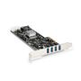 STARTECH 4Port PCIe USB 3.0 Controller Card w/ 4 Independent Channels (PEXUSB3S44V)