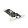 STARTECH 4Port PCIe USB 3.0 Controller Card w/ 4 Independent Channels