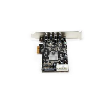 STARTECH 4Port PCIe USB 3.0 Controller Card w/ 4 Independent Channels (PEXUSB3S44V)