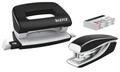 LEITZ Hæftemaskine&hulapparat Mini WOW sort (55612095)
