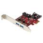 STARTECH "4-Port PCI Express USB 3.0 Card - 2 External, 2 Internal - SATA Power" (PEXUSB3S2EI)