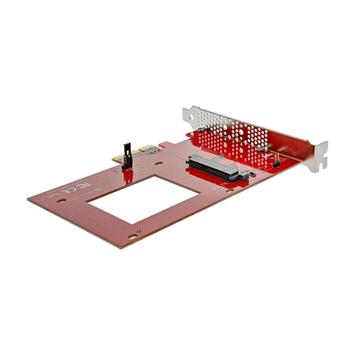 StarTech U.2 to PCIe Adapter for 2.5" U.2 NVMe SSD - SFF-8639 - x4 PCI Express 3.0 - grensesnittsadapter - Ultra M.2 Card - PCIe 3.0 x4 (PEX4SFF8639)