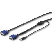 STARTECH 6 ft. 1.8m USB KVM Cable for Startech Rackmount Consoles - VGA and USB KVM Console Cable RKCONSUV6