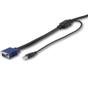 STARTECH 6 ft. 1.8m USB KVM Cable for Startech Rackmount Consoles - VGA and USB KVM Console Cable RKCONSUV6 (RKCONSUV6)