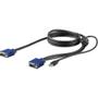 STARTECH 6 ft. 1.8m USB KVM Cable for Startech Rackmount Consoles - VGA and USB KVM Console Cable RKCONSUV6 (RKCONSUV6)