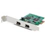 STARTECH 2 PORT PCIE FIREWIRE CARD TI TSB82AA2 CHIPSET-WIN/MAC CTLR