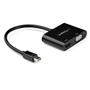 STARTECH MINI DISPLAYPORT TO HDMI VGA ADAPTER 4K 60HZ THUNDERBOLT 2 CABL (MDP2VGAHD20)