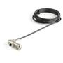 STARTECH 2 M (6.6 FT.) LAPTOP CABLE LOCK COMBINATION - NANO-SLOT LOCK