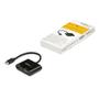 STARTECH MINI DISPLAYPORT TO HDMI VGA ADAPTER 4K 60HZ THUNDERBOLT 2 CABL (MDP2VGAHD20)