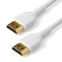 STARTECH StarTech.com 1m Premium Certified High Speed 4K 60Hz HDR HDMI 2.0 Cable with Ethernet White (RHDMM1MPW)