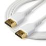 STARTECH 1M PREMIUM HIGH SPEED HDMI CABLE WITH ETHERNET ARAMID FIBER CABL (RHDMM1MPW)