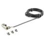 STARTECH 2 M (6.6 FT.) LAPTOP CABLE LOCK 4-DIGIT K-SLOT NANO WEDGE ACCS (LTULOCK4D)