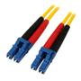 STARTECH 4M FIBER OPTIC PATCH CORD LC TO LC - DUPLEX SM 9/125 LSZH FIBER CABL