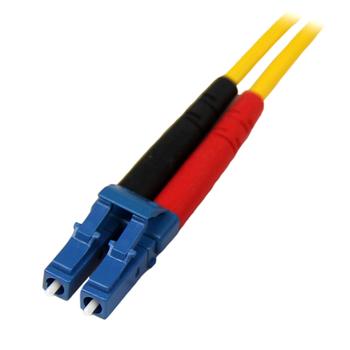 STARTECH 4M FIBER OPTIC PATCH CORD LC TO LC - DUPLEX SM 9/125 LSZH FIBER CABL (SMFIBLCLC4)