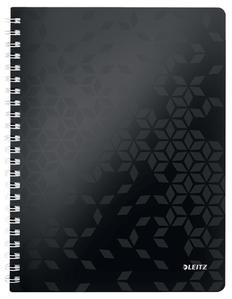 LEITZ Notesblok WOW PP A4 linjeret 80 gram 80 ark (46370095)