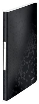 LEITZ Presentasjonsmappe Leitz WOW PP 40l Sort (46320095)