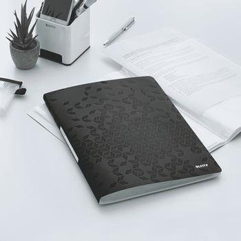 LEITZ WOW A4 displaybog 20 lommer sort (46310095*10)