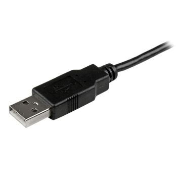 STARTECH StarTech.com Lange micro-USB oplaadkabel en sync kabel M/M - 24 AWG - 3 m - USB-kabel - micro-USB type B (M) naar USB (M) - USB 2.0 - 3 m - gevormd - zwart (USBAUB3MBK)