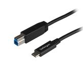 StarTech USB C to USB B Printer Cable - 1m / 3 ft - Superspeed - USB 3.1 - 10Gbps - USB C Printer Cable - USB Type C to Type B (USB31CB1M) - USB type C-kabel - USB-C til USB Type B - 1 m (USB31CB1M)