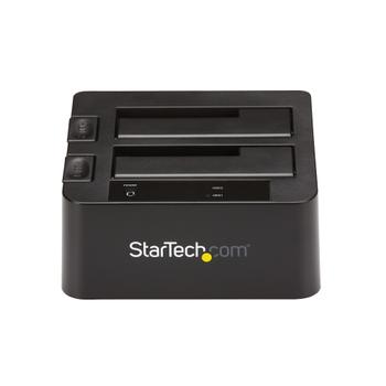 STARTECH USB 3.1 (10Gbps) Dual-Bay Dock for 2.5/3.5 SATA SSD/HDDs (SDOCK2U313)