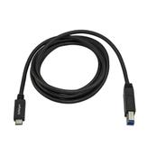 StarTech USBC to USB-B Printer Cable - 2m (USB315CB2M)