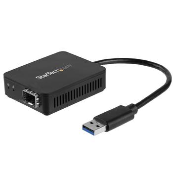 STARTECH USB 3.0 to Fiber Optic Converter - Open SFP (US1GA30SFP)
