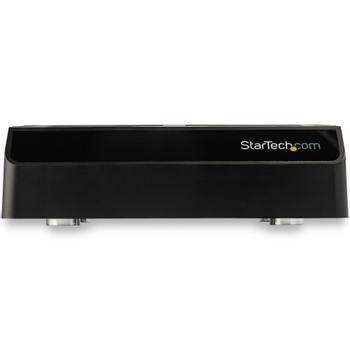 STARTECH StarTech.com 4-Bay USB 3.1 to SATA Hard Drive Docking Station, 10Gbps USB Hard Drive Dock, External 2.53.5 SATA III (6Gbps) SSDHDD Docking Station, Hot-Swap Hard Drive Bay - Dual 60mm Fans, Top-Loadin (SDOCK4U313)