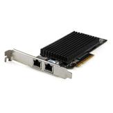 StarTech Dual Port 10GbE PCIe Network Adapter Card, Tehuti TN4010 10GBASE-T & NBASE-T (ST10GSPEXNDP)