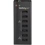 STARTECH 7 Port USB Charging Station with 5x 1A Ports and 2x 2A Ports - Standalone USB Charging Strip for Multiple Devices (ST7C51224EU)