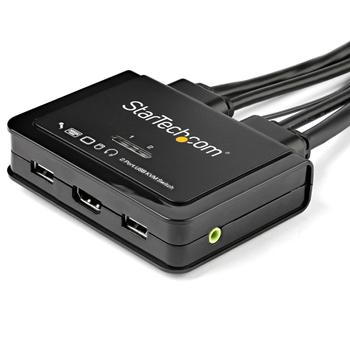 STARTECH 2 PORT HDMI KVM USB 4K 60HZ - OS INDEPENDENT CPNT (SV211HDUA4K)