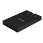 STARTECH StarTech.com USB 3.0 to 2.5-inch SATA External Hard Drive Enclosure with Secure Biometric Fingerprint/ Password Access for 256-bit AES Encrypted USB 3.1 Gen 1 5Gbps SSD/HDD Data Transfer - Portable Ven (S251BMU3FP)