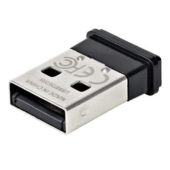 STARTECH StarTech.com USB Bluetooth 5.0 Adapter, USB Bluetooth Dongle Receiver for PC/ Computer/ Laptop/ Keyboard/ Mouse/ Headsets,  Range 33ft/10m, EDR (USBA-BLUETOOTH-V5-C2) - Network adapter - USB - Bluetooth 5.0 (USBA-BLUETOOTH-V5-C2)