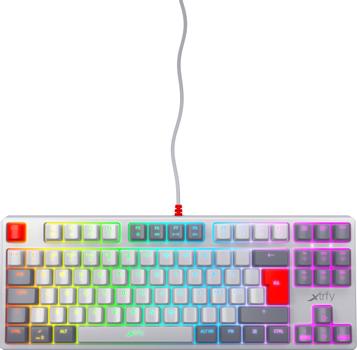XTRFY K4 TKL RGB Retro Kabling Nordisk Tastatur (XG-K4-RGB-TKL-RETRO-R-NOR)