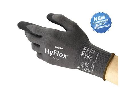 HyFlex® Hanske HYFLEX 11-840 lett arbeid 9 (11-840/9)