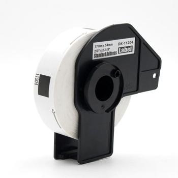 QConnect etiketter 11204 Pk/400 stk hvid 17x54 mm (KF18802)