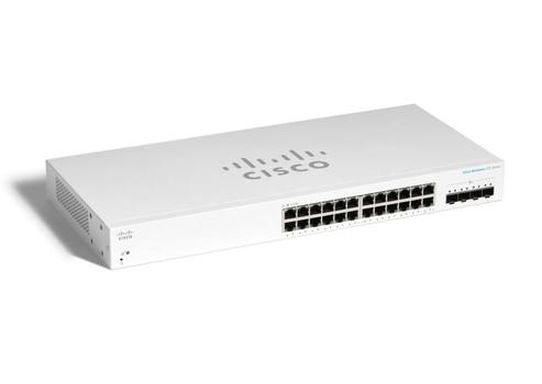 CISCO CBS220 SMART 24-PORT GE 4X10G SFP+ CPNT (CBS220-24T-4X-UK)