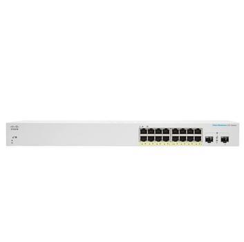 CISCO CBS220 SMART 16-PORT GE POE 2X1G SFP CPNT (CBS220-16P-2G-UK)