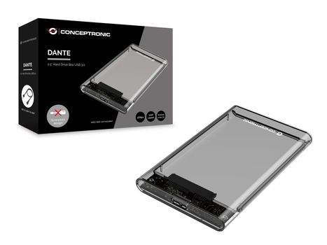 CONCEPTRONIC Dante 2.5" Hard Drive Box Usb (DANTE03T)